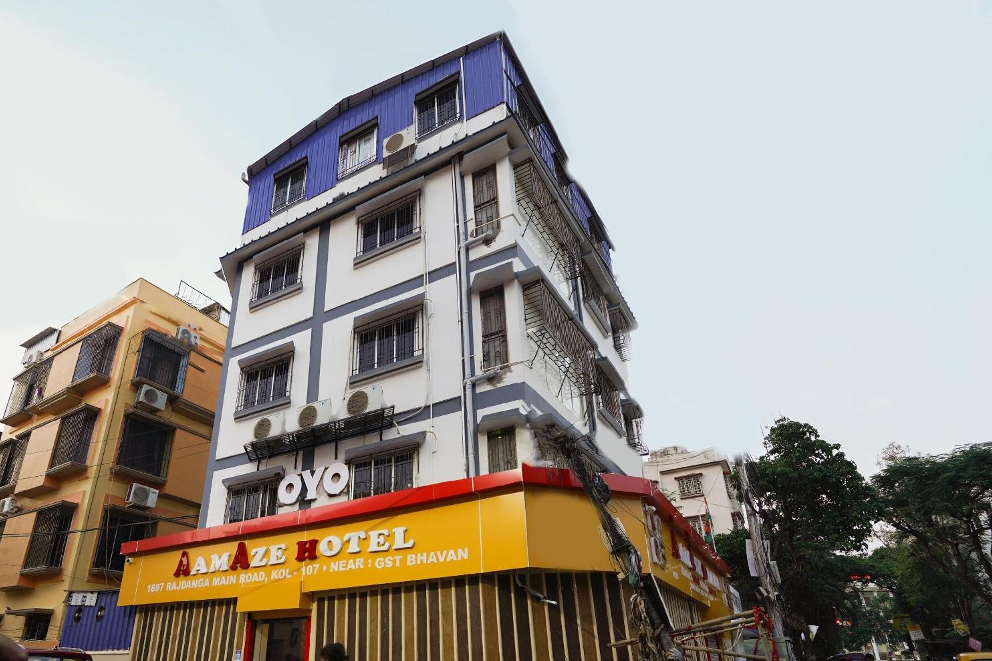 โอโย 60891 โฮเต็ล แอเมซ Hotel Jadabpur ภายนอก รูปภาพ